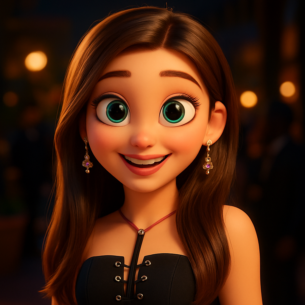 Disney Pixar Cartoon Style Example