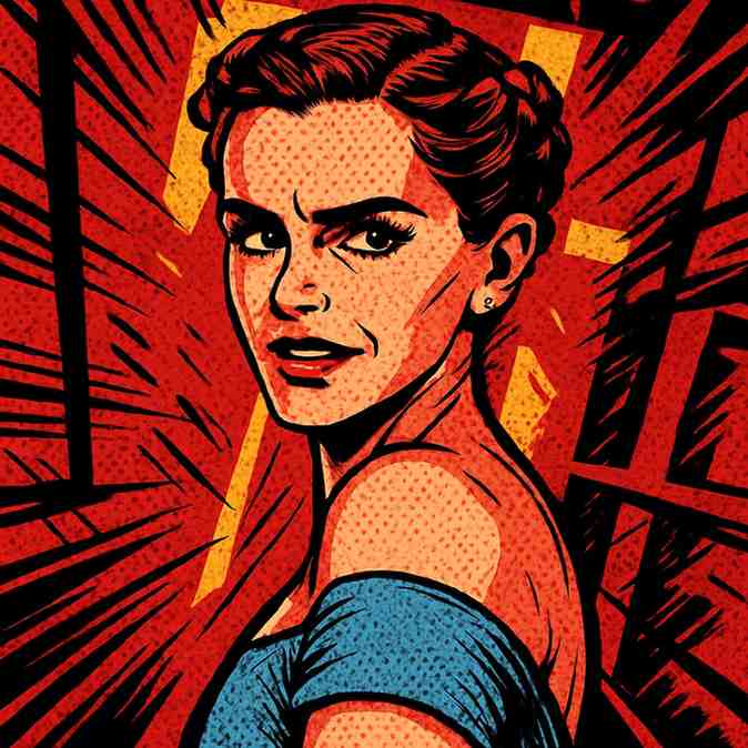 Comic book Style Example